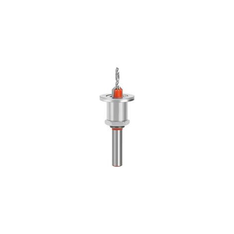 Broca avellanadora de vástago de 8 mm, broca para madera para extracción de tornillos, broca de núcleo para demolición y carpintería, 1 pieza (2,8 × 8 mm) - Crezuo