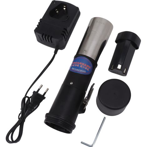 Nettoyeur de poisson électrique automatique puissant, grattoir à écailles, outil de nettoyage des fruits de mer, prise UE 100-240V (1/5)