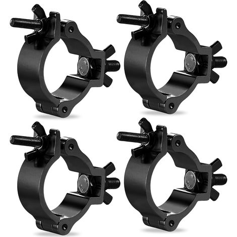 Pince De Ferme - Lot De 4 - Alliage D'aluminium - Charge 200kg - Pour Eclairage Scène - 48-52mm (1/5)