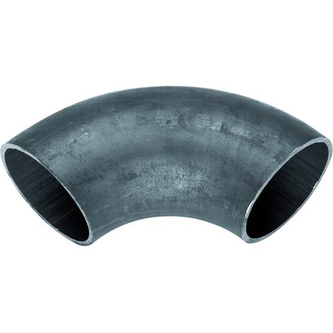 RACCORDO CURVO 90  ° A SALDARE FEMMINA FEMMINA IN ACCIAIO NERO SERIE 704 3 mm 889   Idroweb