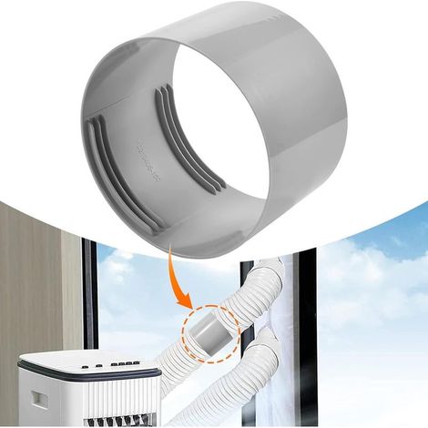 Tuyau d'échappement flexible 150mm pour climatiseur mobile – Plastique ABS résistant à la chaleur – Installation facile avec adaptateur inclus (1/5)