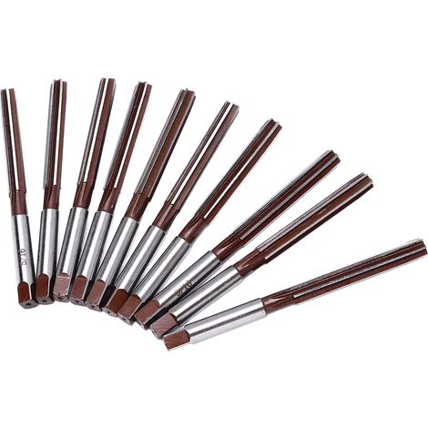 10-teilige 5/16-Zoll-9SiCr-Handfeile, US-Standard-Handreibahle für Aluminium und Kupfer (1/5)