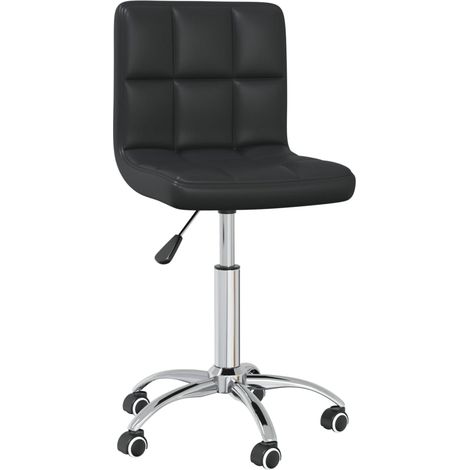 Maison Exclusive - Bürostuhl Drehbar Schwarz Kunstleder