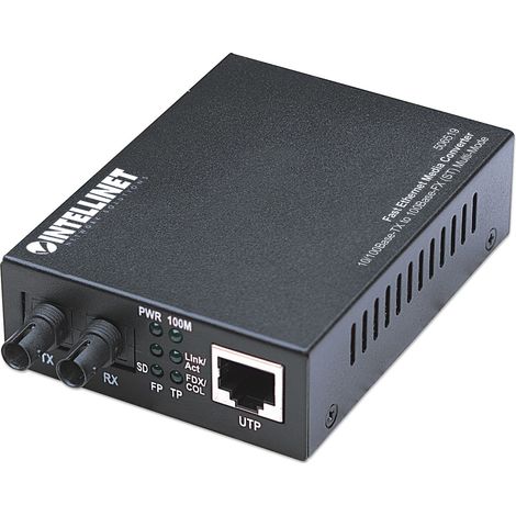 intellinet 506519 Convertisseur Fibre Optique 100 Mb/s (1/5)