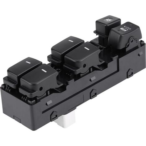 Interrupteur de commande de fenêtre, interrupteur d'alimentation résistant à l'usure haute sensibilité 93570-1X000 15x4,7 cm noir pour remplacement de voiture Kia FORTE Cerato 2010-2012 (1/5)