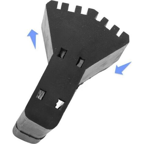 Piedini antiscivolo per scale – Set di 4 cuscinetti in gomma – Piedini di ricambio universali per scale (1/5)