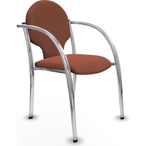 Silla de Recepción Hellín Piqueras y Crespo 220PTCRB363 Marrón 2 Unidades