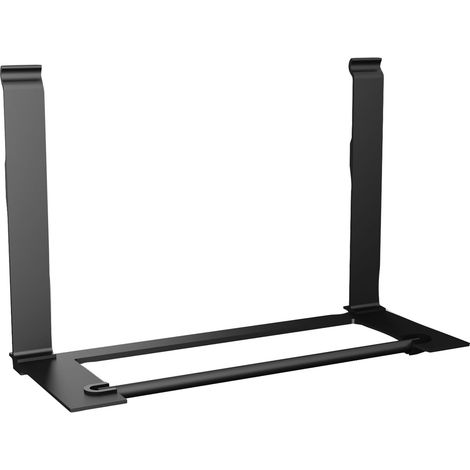 Forma e Funzione Rollenhalter KOS, Papierhalter Küchenrollenhalter Unterbauleuchte, platzsparend, Aluminium, schwarz, 330x125x225 mm