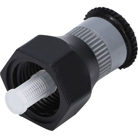 Boquilla pulverizadora subterránea de plástico antienvejecimiento con rosca interna DN15 G1/2", ajustable (25-360°) y giratoria, paquete de 4 unidades para jardines y céspedes. (1/5)