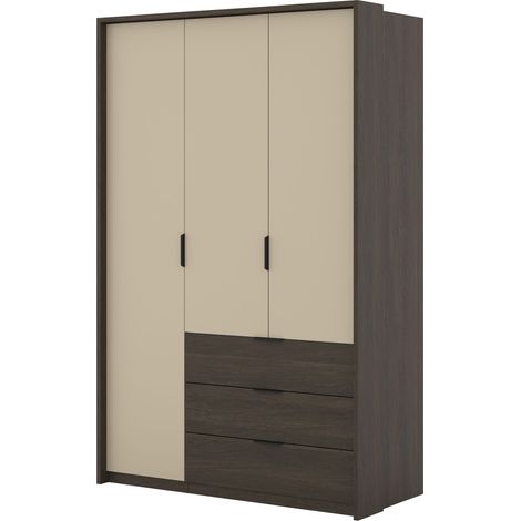 Armario Austin 385 , 217x139x63cm, Puertas de armario: Con bisagras, Número de estantes: 5 (1/4)