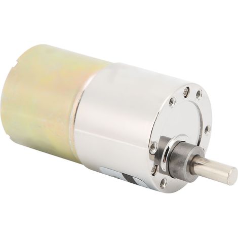 Moteur à courant continu 12V avec support, vitesse lente, double sens horaire/antihoraire, pour micro-machines XD-37GB520, 10 tr/min (1/5)