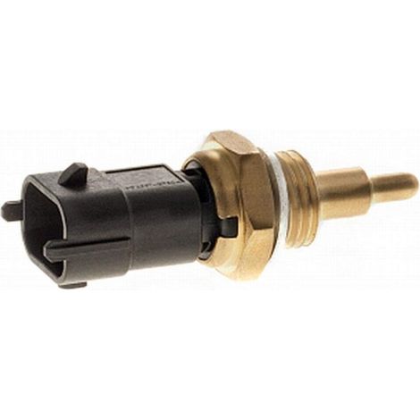 HELLA 6PT 009 107-811 Sensore, Temperatura refrigerante, 2a... poli, con anello tenuta, con fascetta/staffa (1/2)