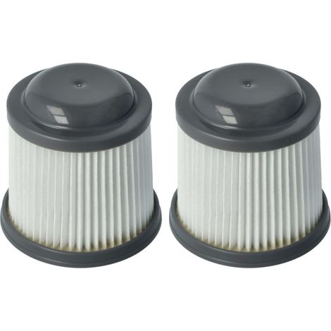 2x filtres à cartouche compatible avec Black & Decker Dustbuster Pivot PD1020, PD1020L, PD1420, PD1420LP, PD1820, PD1820L aspirateur (1/5)
