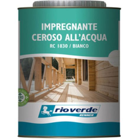 RIOVERDE RC 1830 IMPREGNANTE CEROSO 0,750 BIANCO- 6,0 pz