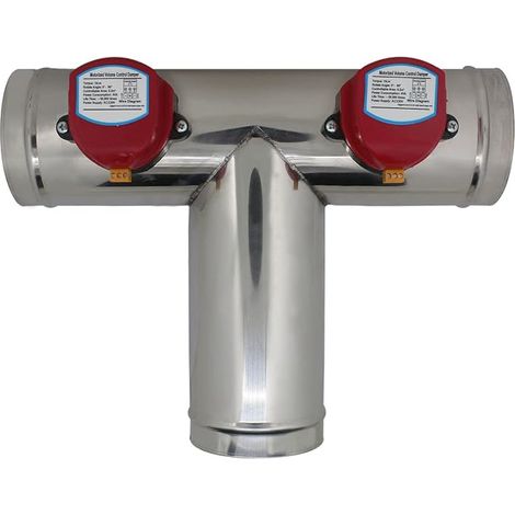 Motorised ventilation register bypass 220 V T for air ventilation air conditioning valve duct extractor hood (1/5)