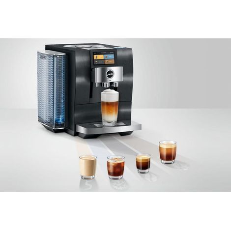 Jura Z10 máquina de café automática negra diseño moderno (1/2)