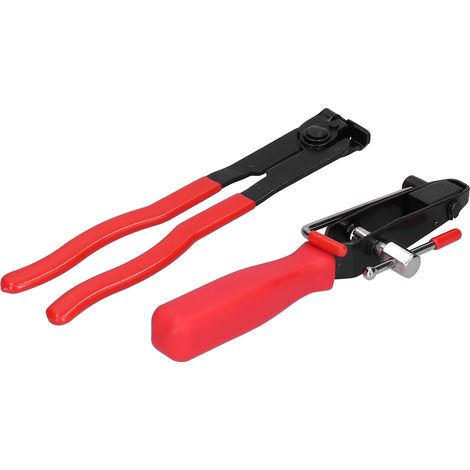 Jeu de pinces à bec plat en acier allié, outils de cerclage pour l'usinage, la fabrication automobile et la maintenance (1/5)