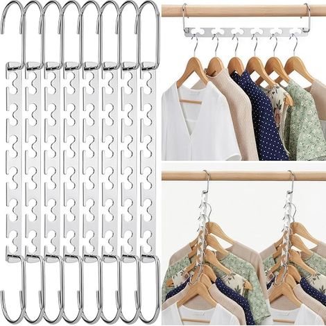 Metal Hanger Organizer Closet Hangers (1/4)