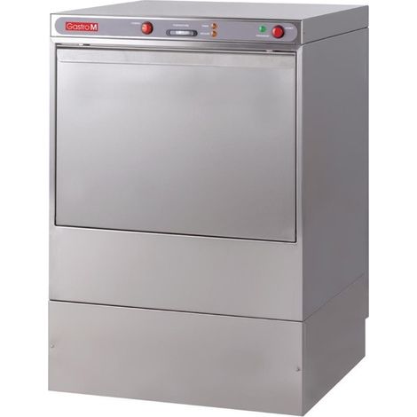 Lave Vaisselle Professionnel avec Pompe Vidange - 50x50cm - 400V - Gastro M