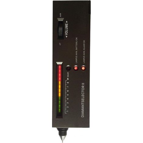 Diamanttester - Testeur De Pierres Précieuses - Pour Diamants Saphirs Rubis Cristal Agate Jade - Portable 16x4x2 2 Cm - 100 G - Alimentation 9 V (1/5)
