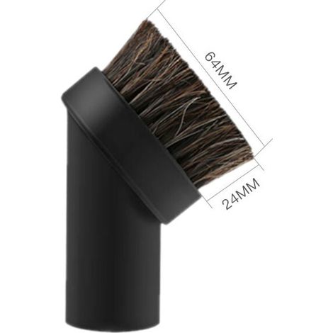 Accessori per aspirapolvere Philips, adatti per aspirapolvere da 32 mm, per attacco aspirapolvere Philips - Spazzola rotonda mista in crine di cavallo (1/5)