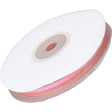Ruban en mousseline de polyester, ruban en satin, accessoire pour cheveux de mariage, pour décorer bouquet et guirlande, 1 cm, 0,5 (1/5)