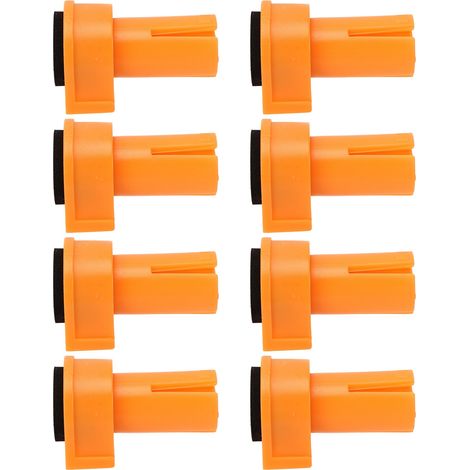 Lot de 8 butées d'établi de 19 mm, butées de frein haute résistance pour le travail du bois, butées de bureau pour tenon (1/5)