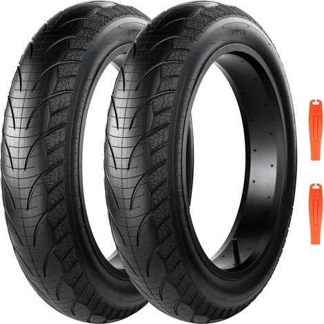 Pneu de vélo 20" 26" Fat Tire 20/26 x 4.0 pour vélo électrique, VTT Heavy Duty résistant à l'usure (1/5)