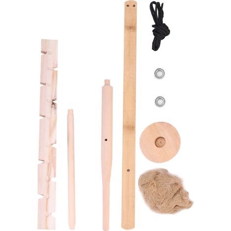 Kit de Survie pour Allumage de Feu en Bois - Outil de Forage et Allumage d'Urgence pour Camping