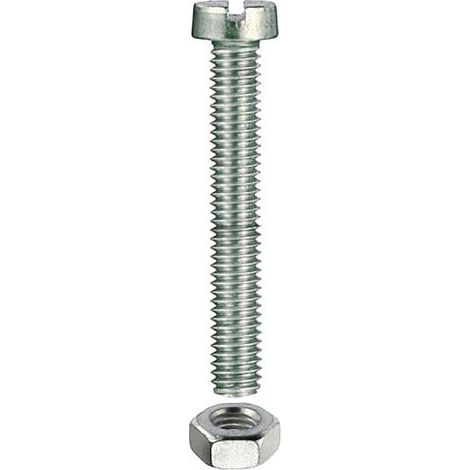 Viti per metallo testa cilindrica M5 x 50 - 4 pz.