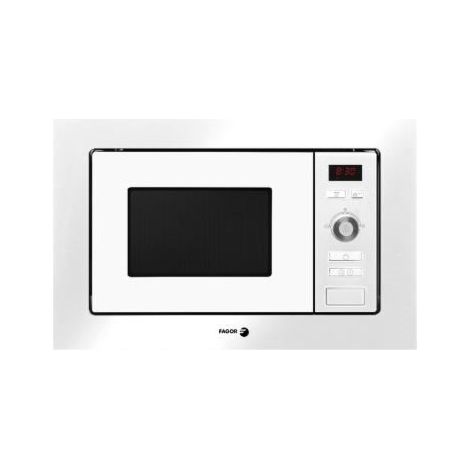 Microondas Integrable 800W 1000W 20L FAGOR 3MWB-20CEGB Blanco (1/2)