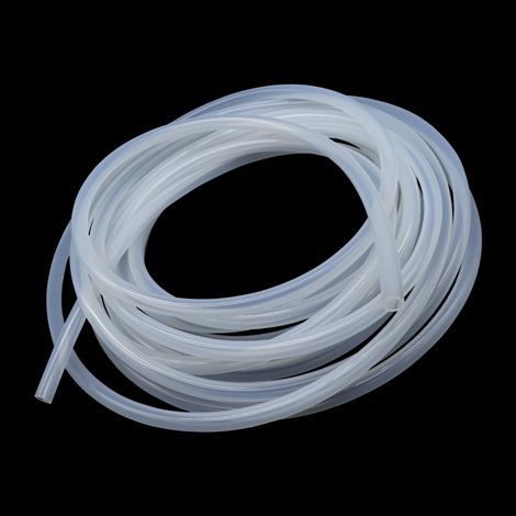 Tuyau en silicone de qualité alimentaire de 10 mm ID x 13 mm OD, tuyau flexible transparent de 6 mètres (1/5)