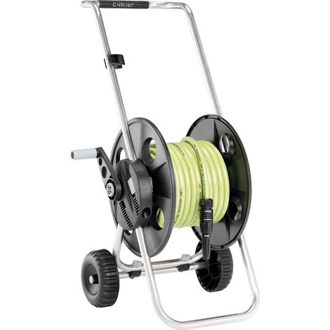 Claber Schlauchwagen-Set Metal Junior Pronto Aquaviva 25 (1/2)
