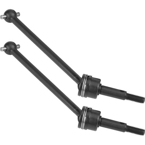 paire d'arbres de transmission universels CVD avant et arrière pour voiture télécommandée HIMOTO 1/10 (noir) (1/5)