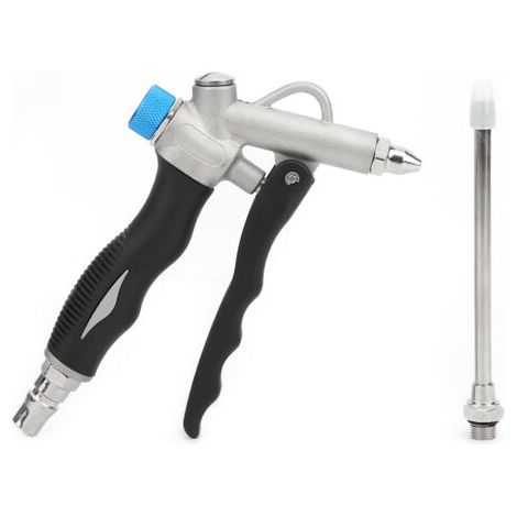 Pistolet de soufflage pneumatique réglable, dépoussiéreur d'air industriel, compresseur portatif, outil de nettoyage G1/4 pouces (1/5)