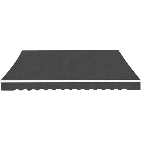 Maison Exclusive - Gelenkarmmarkise 400 cm Anthrazit