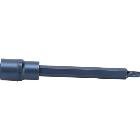 12-Kant-Schraubendreher-Bit-Steckschlüssel, bläulicher legierter Stahl, metrisch, 140 x 6 mm (1/5)