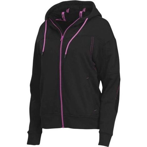 Gilet de Travail Femme Uma - Taille XXL - Noir/Fuchsia - Résistant et Confortable - D-Work (1/5)
