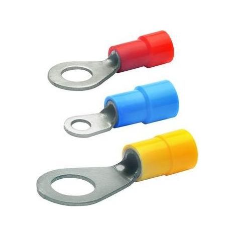 KLAUKE Ringkabelschuh M4 0,5-1qmm DIN isol rt Nach DIN (1/5)