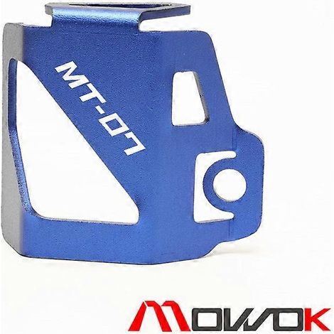 Motorcycle accessories suitable for Yamaha MT09 MT07 modified aluminum alloy rear oil pot lid oil pump protective cover( MT07(Blue)) (1/5)