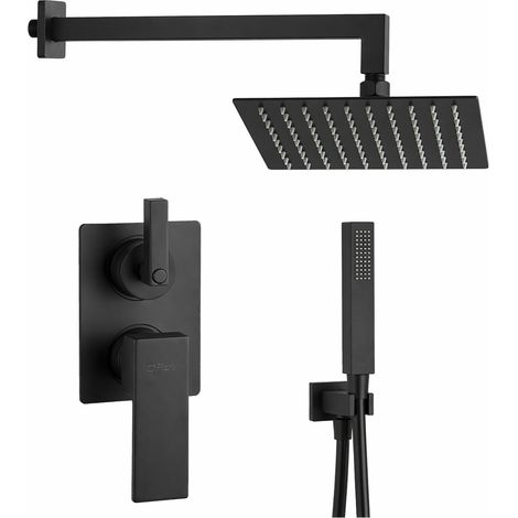 Kit doccia Nero opaco completo di corpo incasso Paini Venti V2YO433TCD1 (1/4)
