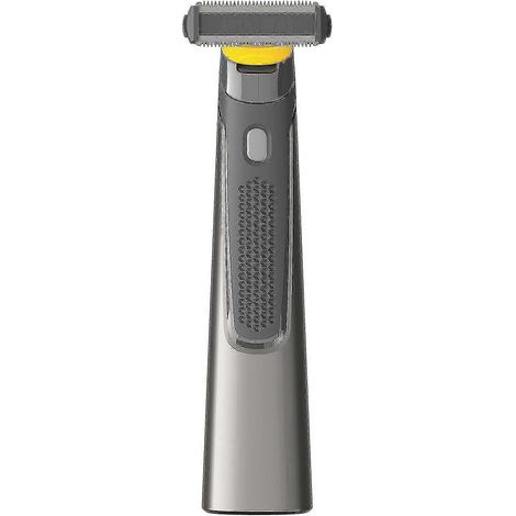 Rasoir rechargeable en titane pour barbe et corps, qui taille, affine, rase et entretient la barbe (1/4)