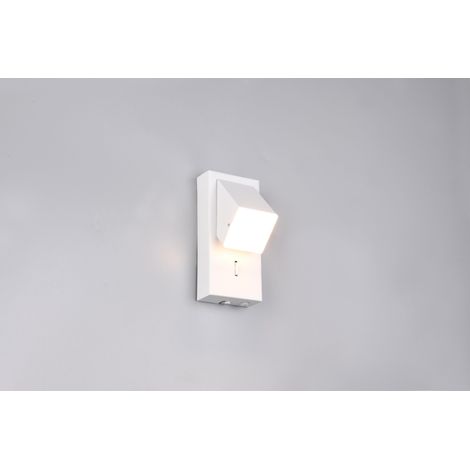 Applique RAGLAN Trio bianca orientabile switch LED 3W 3000K