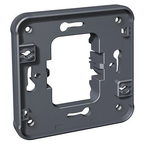 60886 Eur'ohm Oxxo Cache Interrupteur Gris Encastré étanche Ip55