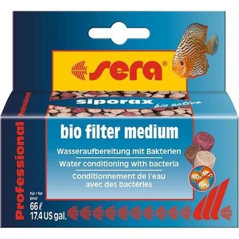Mezzo filtrante sera siporax bio active professional ceramica 35g
