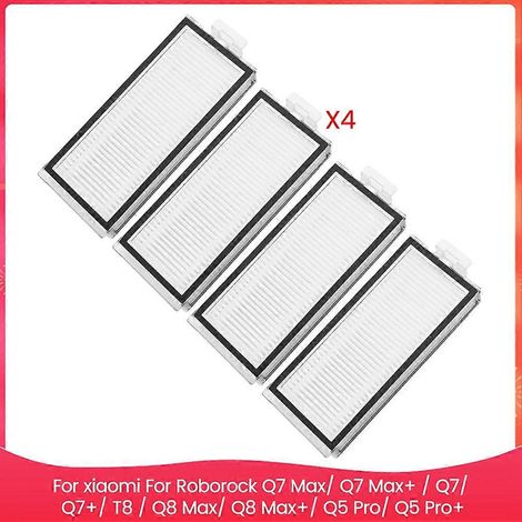 HEPA-Filter für Xiaomi Roborock Q7 Max/ Q7 Max+ / Q7/ Q7+/ T8 / Q8 Max/ Q8 Max+/ Q5 Pro/ Q5 Pro+ Saugroboter (1/5)