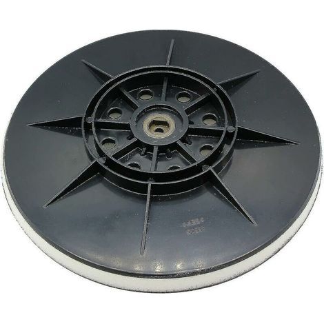 Plateau de ponçage 215 mm – Compatible ponceuses à sec – Système Velcro – Pour disques abrasifs 215 mm – Raccord vis M10 - DW 215 TE DW (1/5)