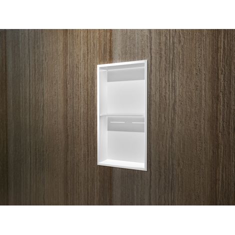 Hornacina de ducha MARSHALL con LED blanco (1/2)