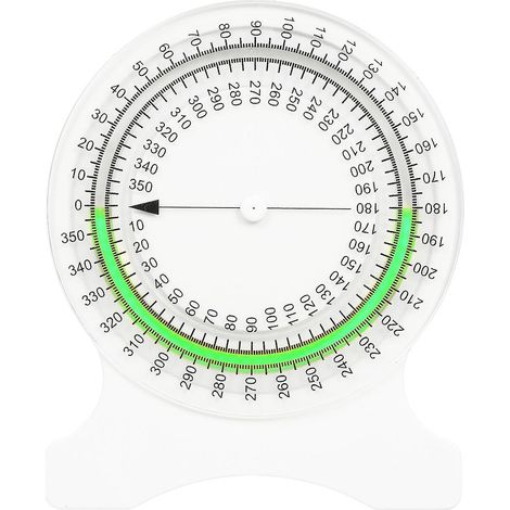 Therapie-Neigungsmesser, PT-Neigungsmesser, ROM-Bewegungsbereichsmesser, Winkelmesser, Gelenkbeweglichkeitsmesser (Grün)