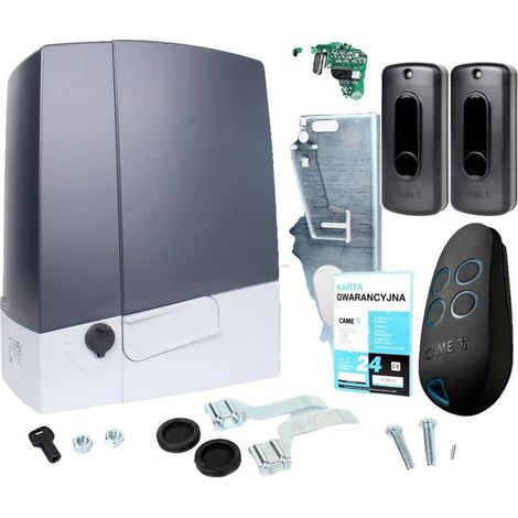 Kit Came BXV 10 Safe Atomo (télécommandes TOP) pour portails coulissants de 1000 kg